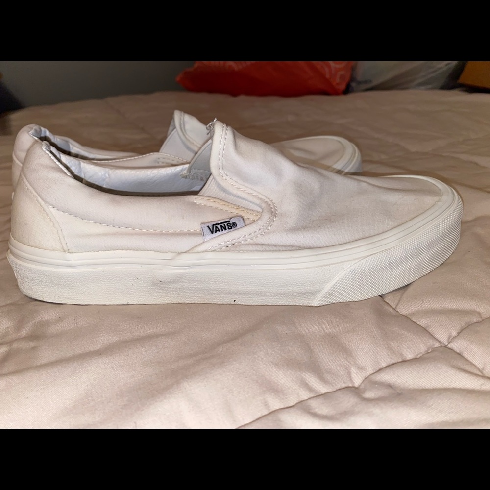 Vans Classic Slip On Shoes Size 6 Men/8 Women